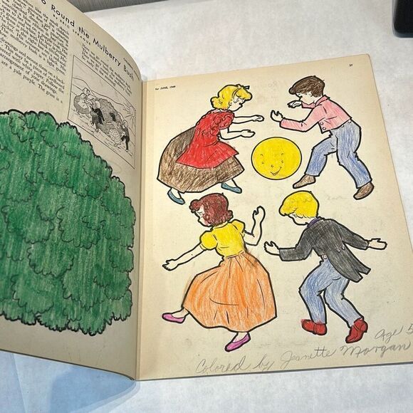 VTG Children's Activities For Home & School Magazine Book June 1949 Newsstands - Picture 4 of 5